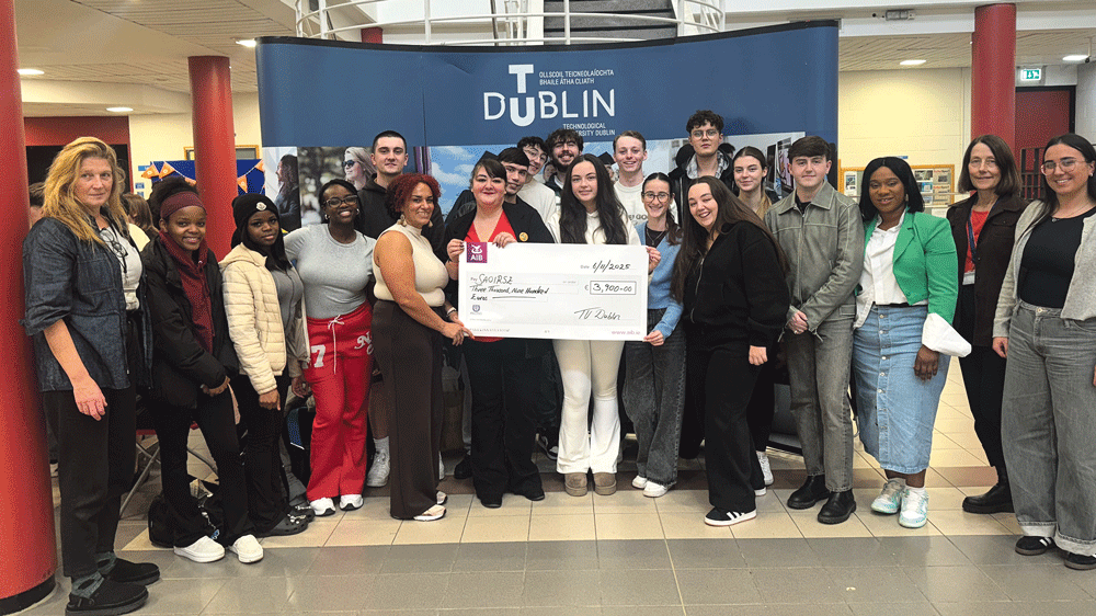 Students raise €4k for domestic violence service