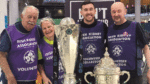 Rovers star raises the Cup for Irish Kidney Association