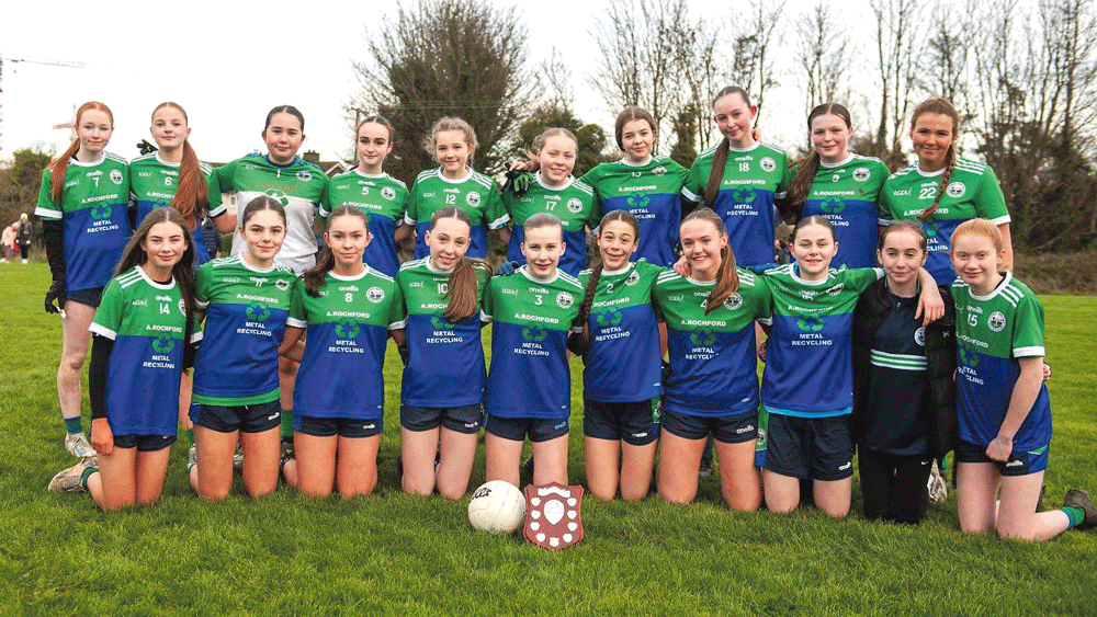 St Mary’s U14 ladies make history