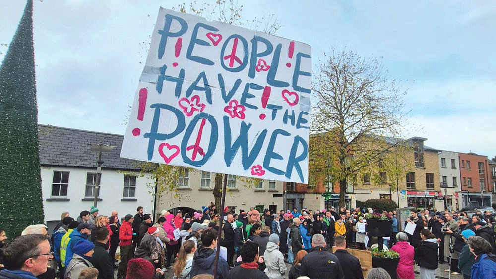 Second protest against lack of public transport Second protest against lack of public transport