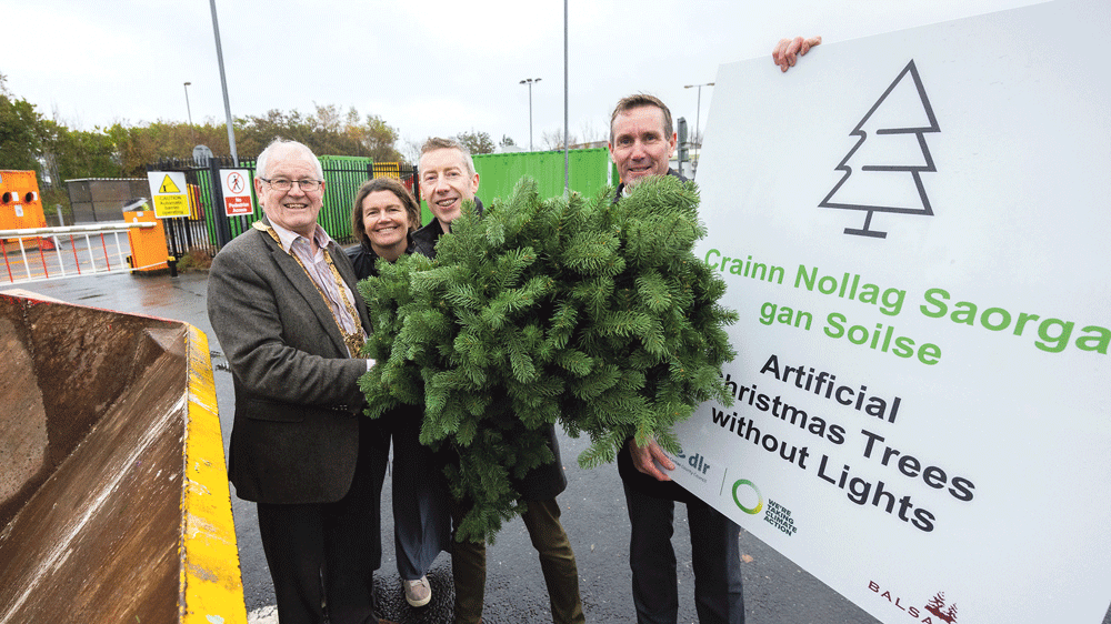 World’s first artificial tree recycling programme
