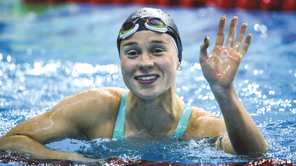 Ellen maintains super form with gold medals Ellen maintains super form with gold medals