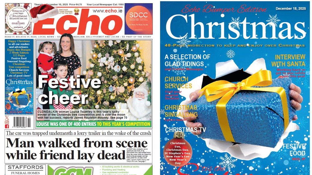 The Echo Newspaper, December 18th, 2025 – West Edition The Echo Newspaper, December 18th, 2025 – West Edition