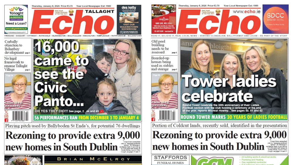 The Echo Newspaper, January 8th, 2026 – West Edition The Echo Newspaper, January 8th, 2026 – West Edition