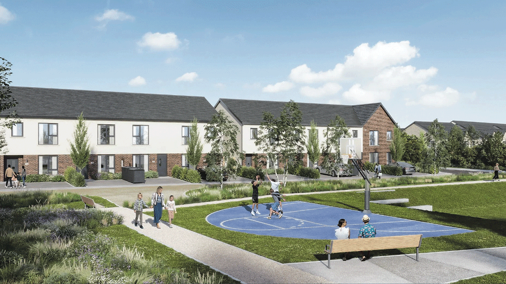 Cairn Homes plans for 113 dwellings at Newcastle site