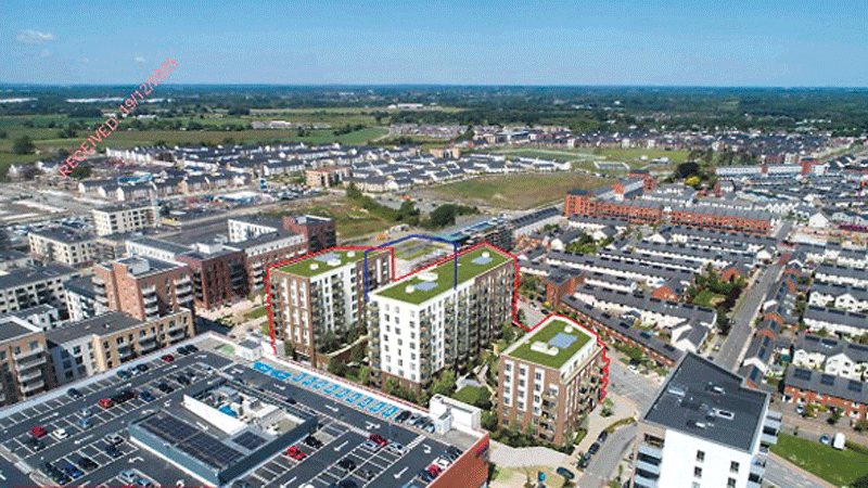 Mixed use residential and commercial development