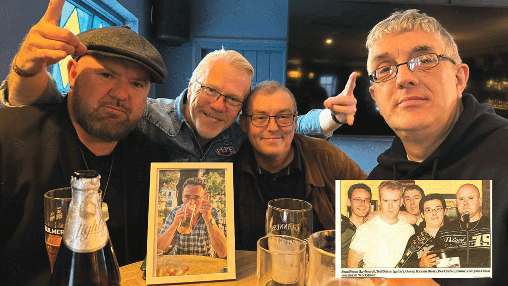 Band reuniting for charity concert in memory of Seán Band reuniting for charity concert in memory of Seán