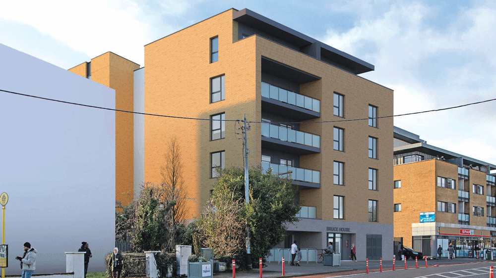 Developers defend height of apartment block in village