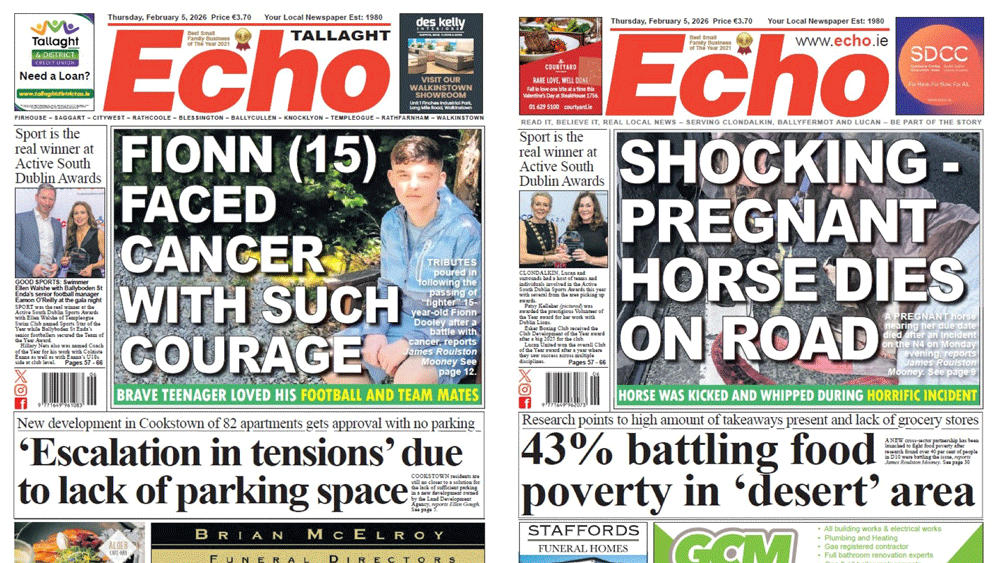 This weeks front pages – February 5, 2026