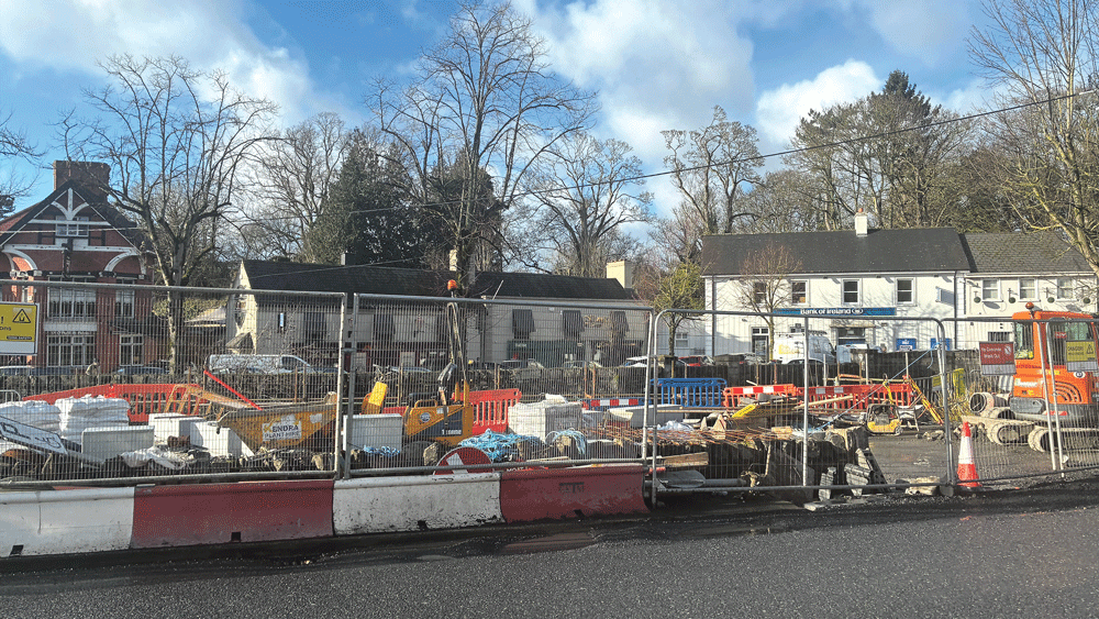Contractor aims to complete village works within six weeks