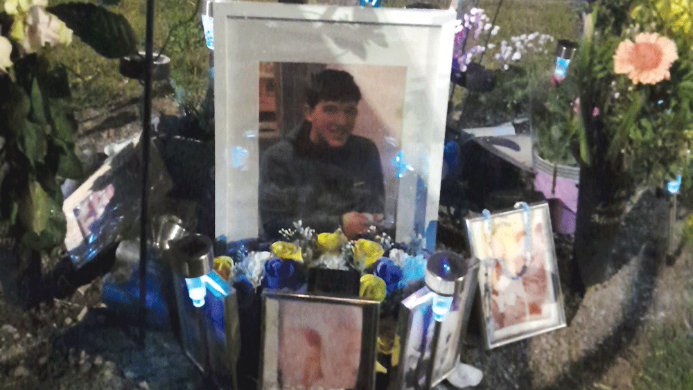 Mother heartbroken after son’s memorials removed