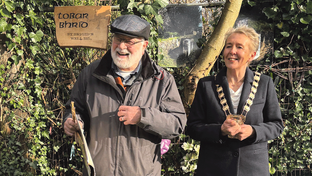 Traditional St Brigid’s Well in Rathcoole