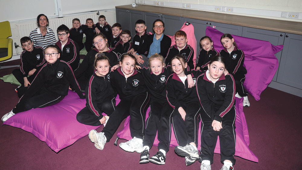 Former computer lab transformed into wellbeing and sensory room Former computer lab transformed into wellbeing and sensory room