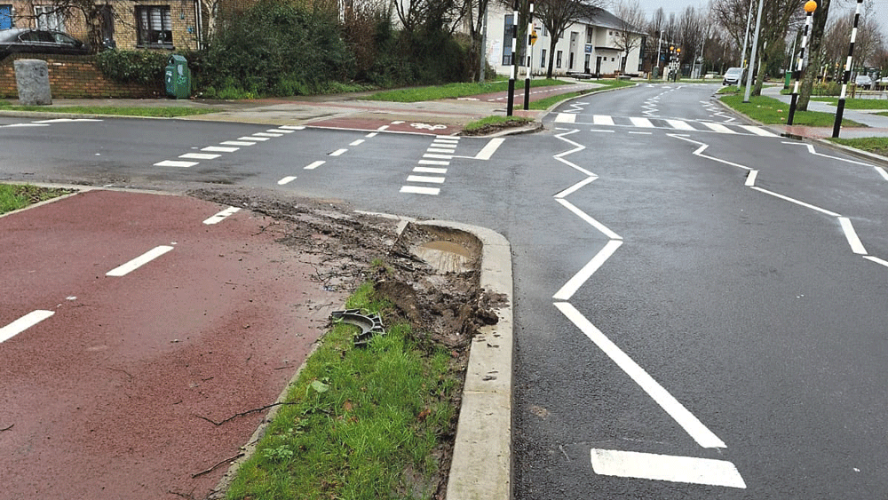 Traffic calming measure ‘not just a nuisance, but a hazard’ Traffic calming measure ‘not just a nuisance, but a hazard’