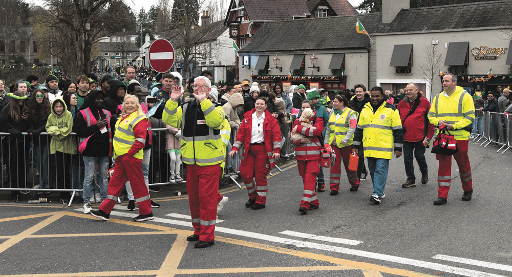 Grand Marshal Liam has attended every parade in Lucan since 1991
