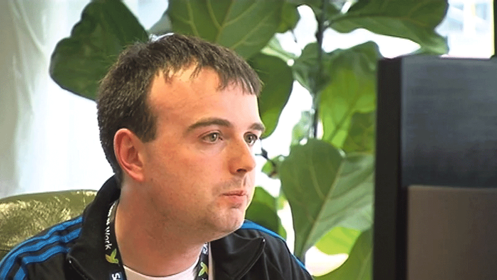 Man found unresponsive in a large pool of blood