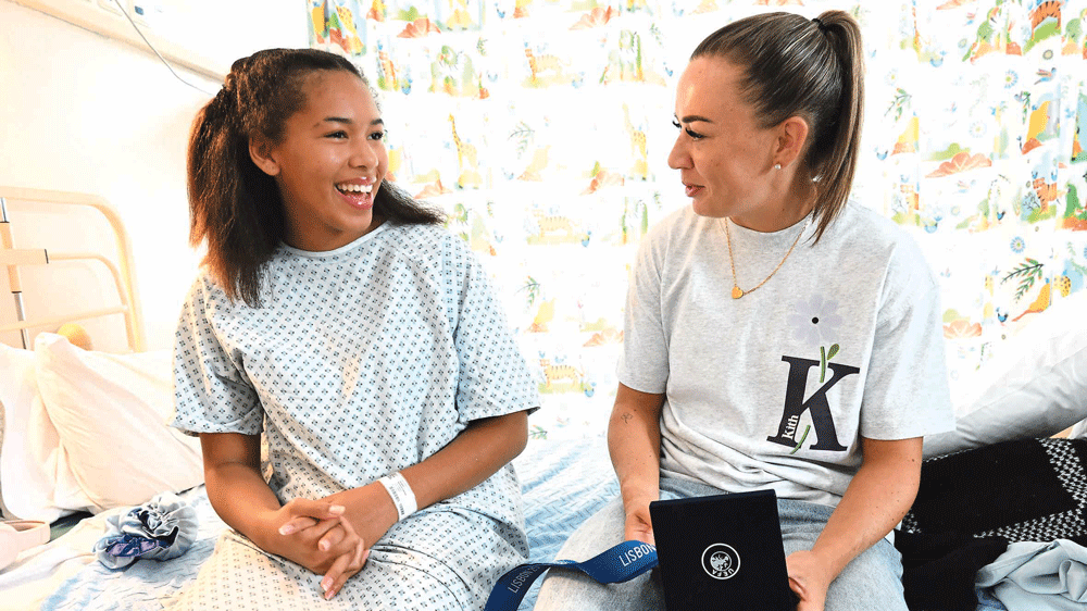 Becoming ambassador for sick children feels like a natural step