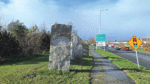 ‘Welcome to Tallaght’  damaged stone is fixed