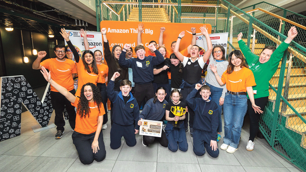 Scoil Treasa crowned Amazon Think Big Regional champions