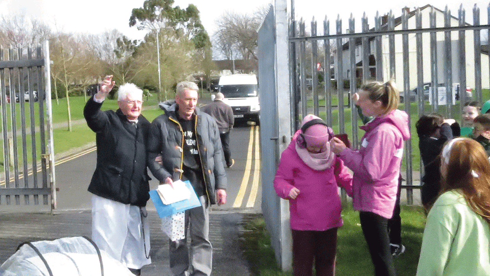 Caretaker Martin (70) was the friendly face at the gate