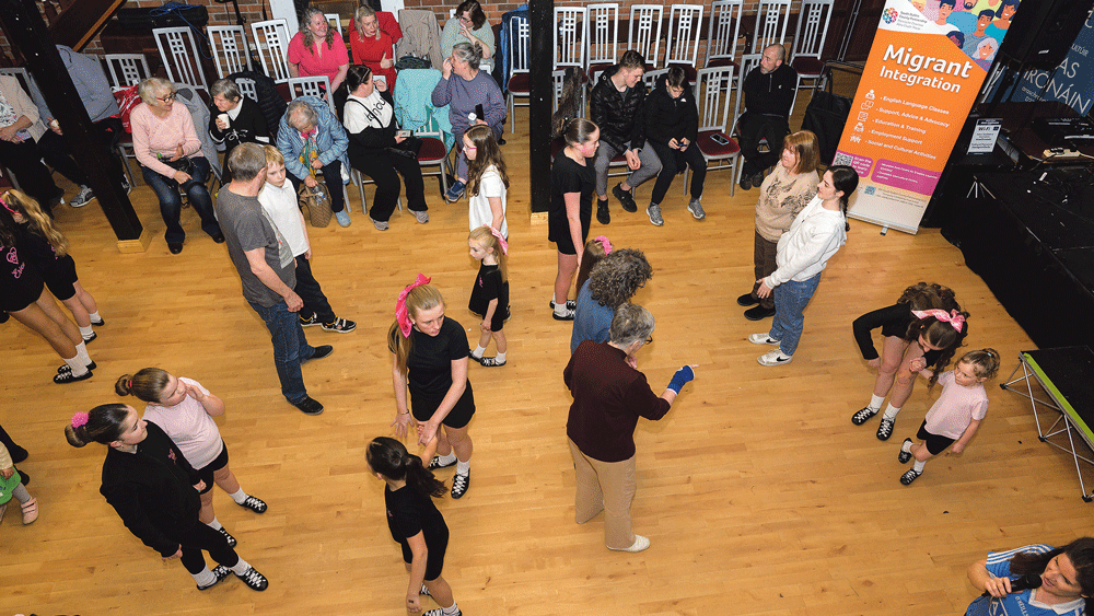 Celebration of Irish Dancing at Céilí without borders