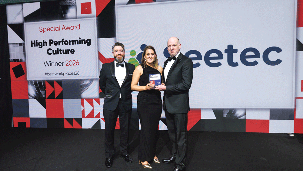 Seetec recognised with the great place to work award