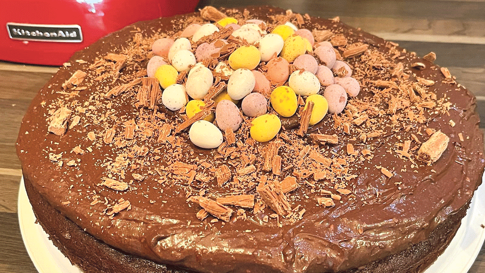 Food with passion: Easter Chocolate Celebration Cake