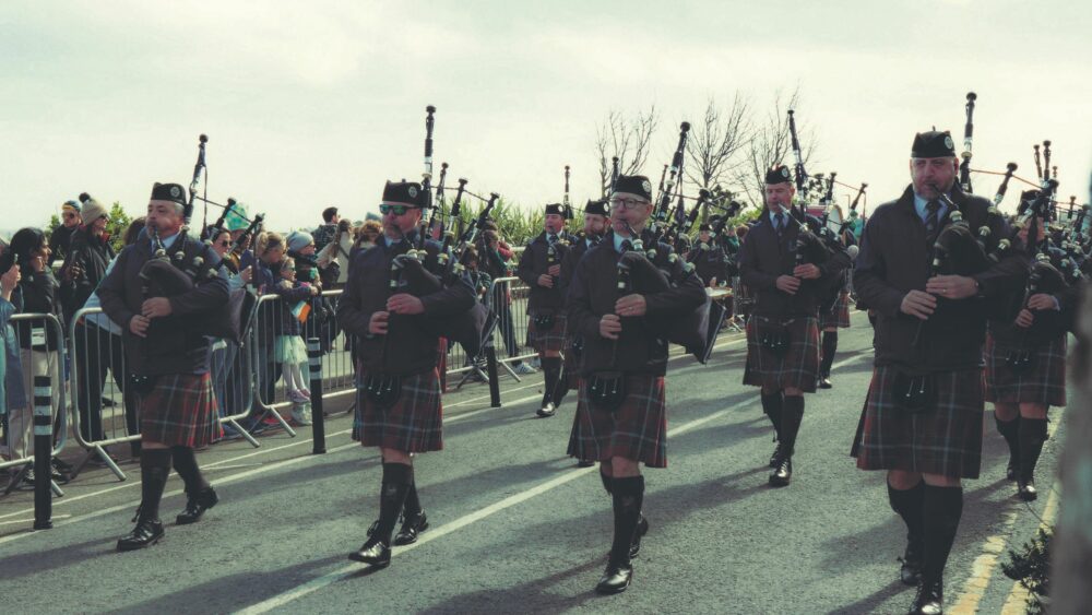 Busy times ahead for St Joseph’s Pipe Band
