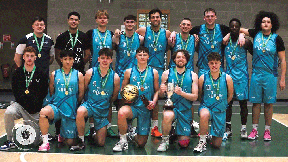 TUD basketball team win first ever Varsity C’ships
