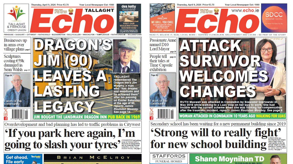 The Echo Newspaper, April 9th, 2026 – West Edition The Echo Newspaper, April 9th, 2026 – West Edition