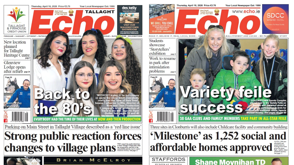 The Echo Newspaper, April 16th, 2026 – Tallaght Edition