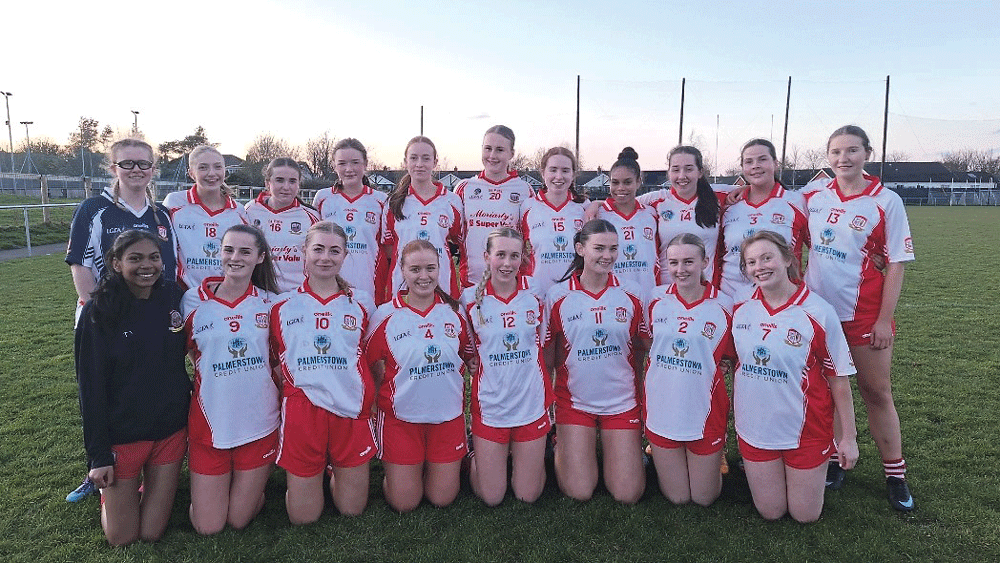 Pat’s ladies football team are holding their own Pat’s ladies football team are holding their own