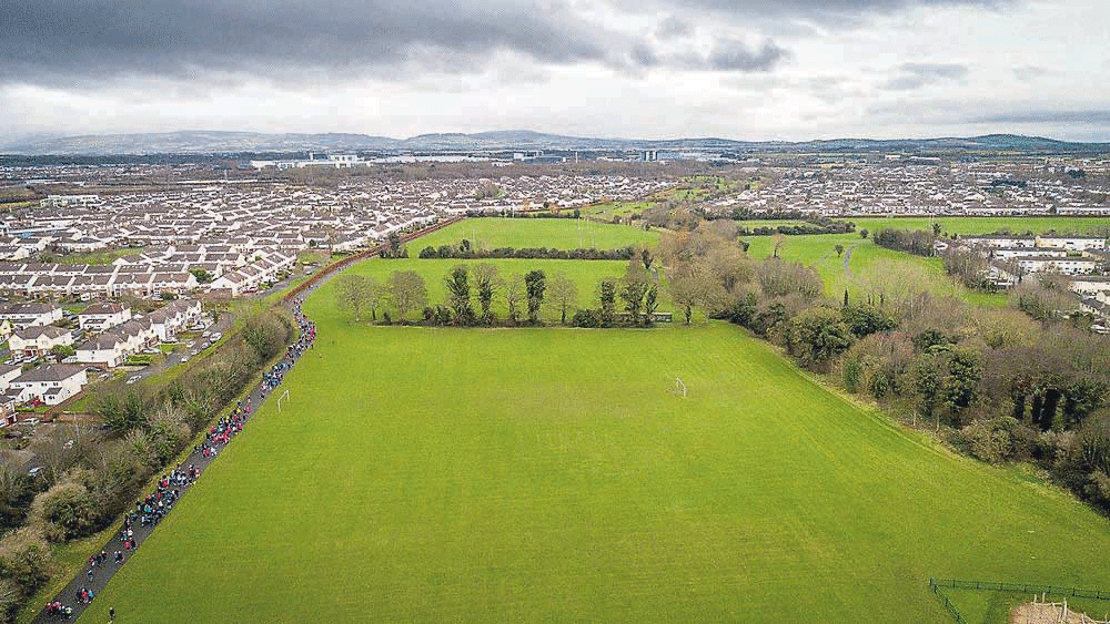 GAA club hopeful pitch may be playable by late summer