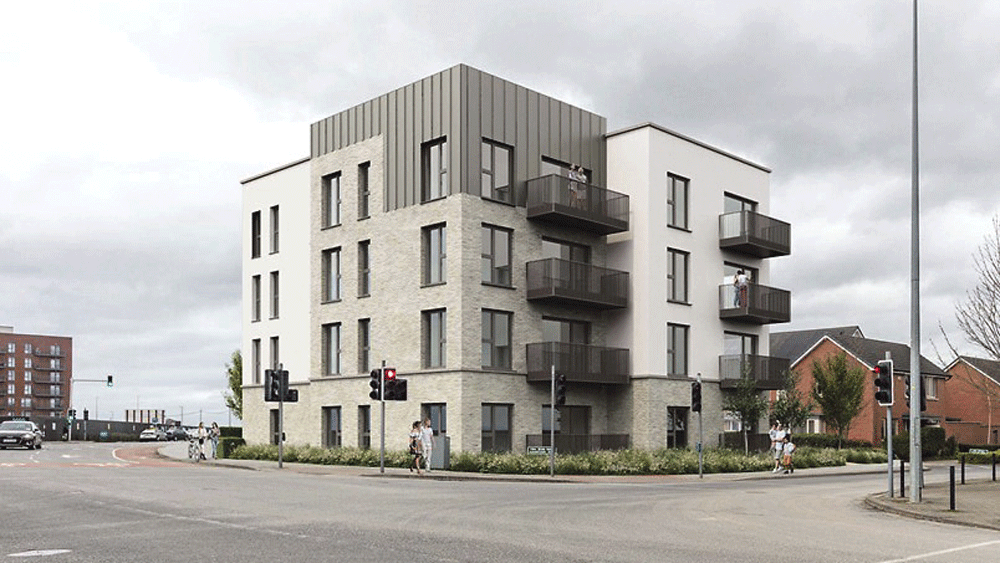 Plans for 63 apartments in Adamstown