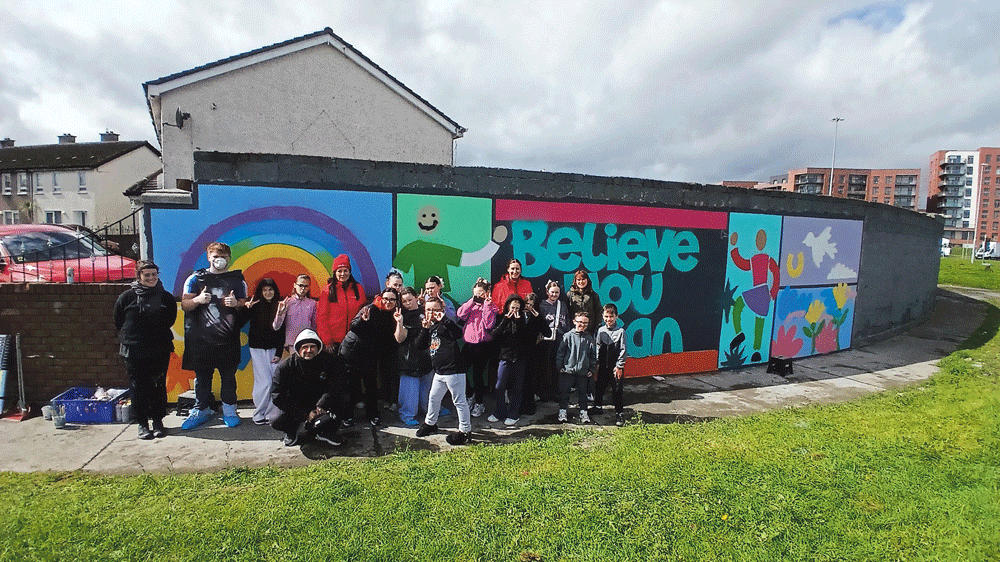 Street art, murals and young designers