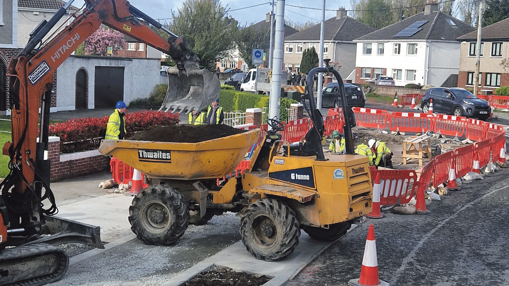 ‘Contentious’ travel works in Templeogue expected to be completed this summer