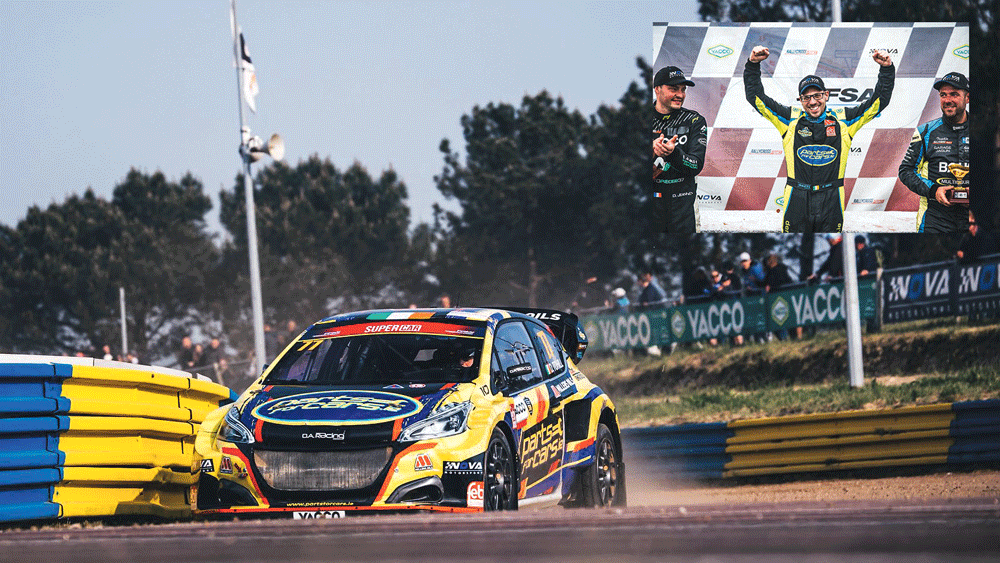 Historic win for Tohill in French Rallycross