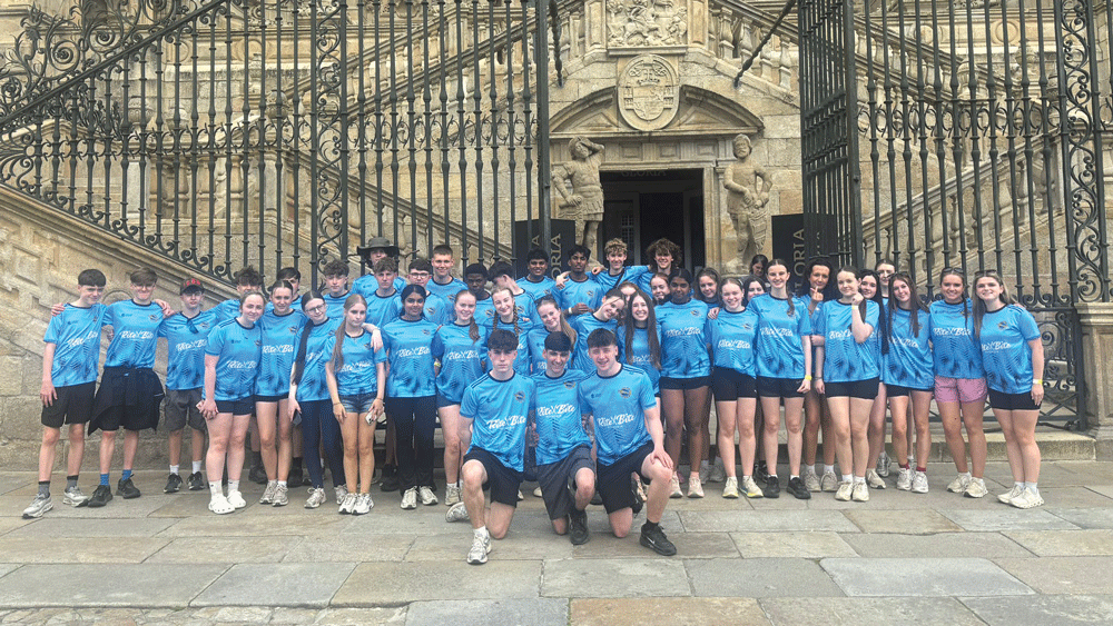Citywest students step up to the challenge for the Camino de Santiago pilgrimage