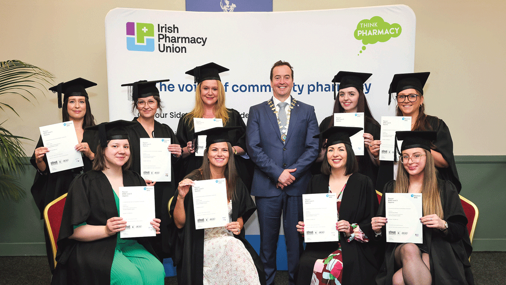 Pharmacy technicians graduate