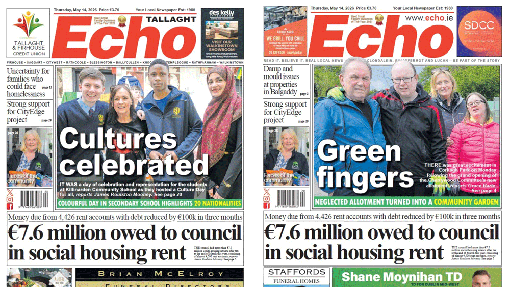 The Echo Newspaper, May 14th, 2026 – Tallaght Edition