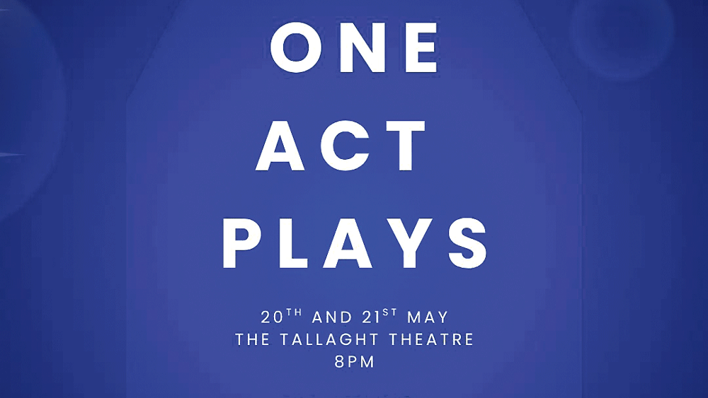Harold’s Cross Tallaght to stage one-act plays