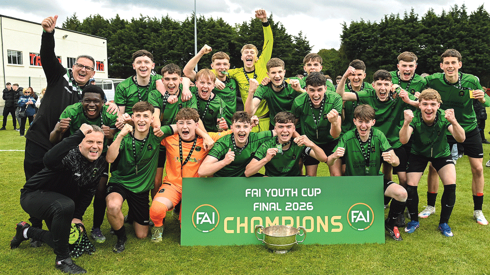 Five-star Peamount lift FAI Youth Cup Five-star Peamount lift FAI Youth Cup