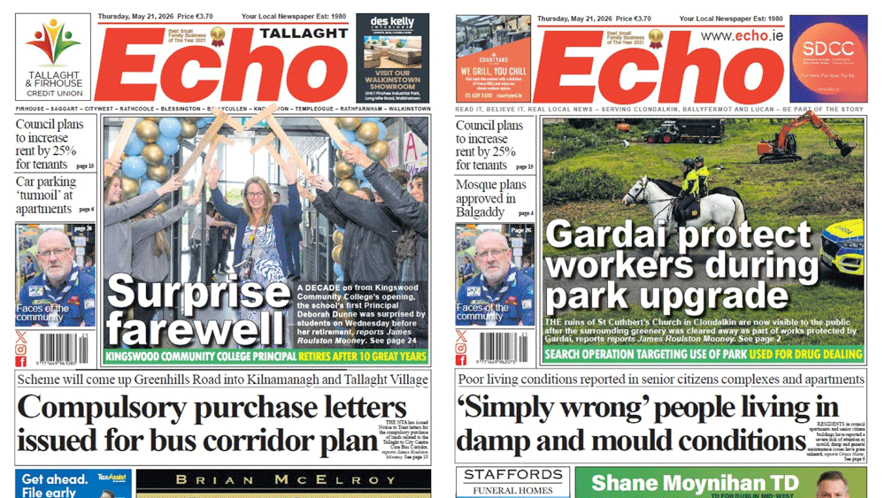 The Echo Newspaper, May 21st, 2026 – West Edition The Echo Newspaper, May 21st, 2026 – West Edition