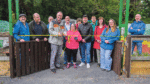 Neglected allotment turned into a community garden