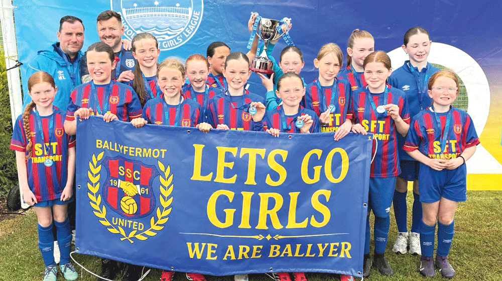 Ballyfermot U12s win their first girls cup final Ballyfermot U12s win their first girls cup final
