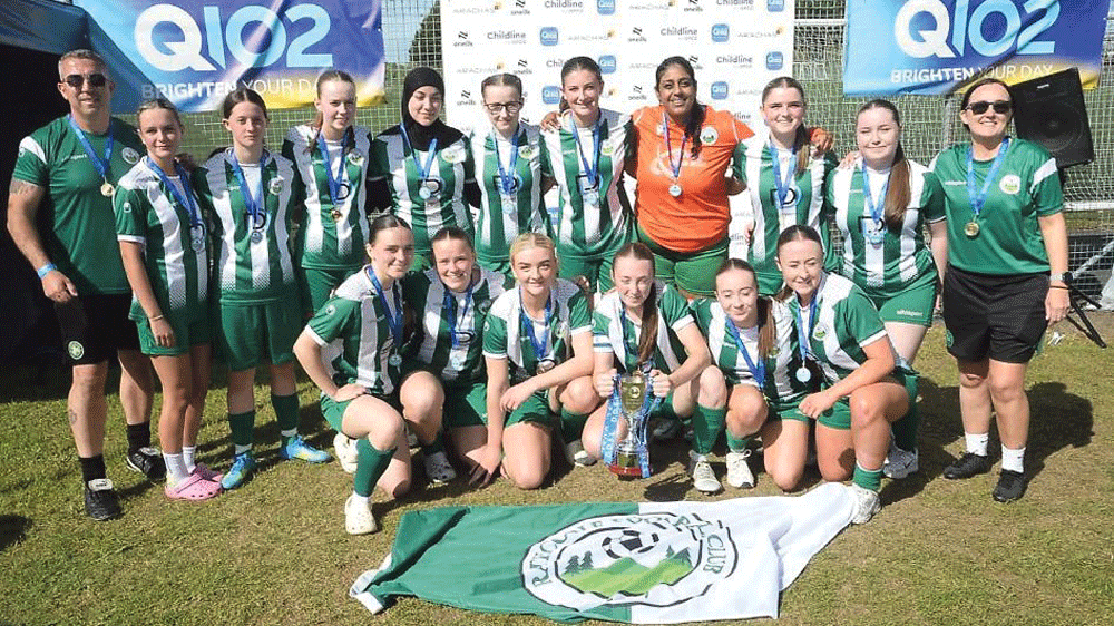 Rathcoole celebrate Rathcoole celebrate