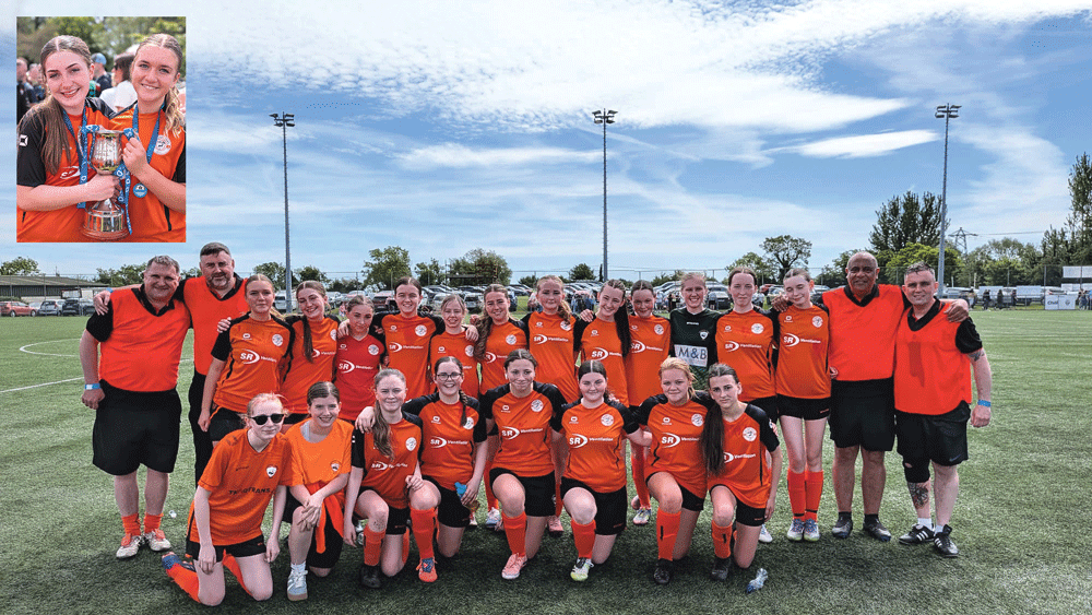 Town girls lift Skelly Cup Town girls lift Skelly Cup