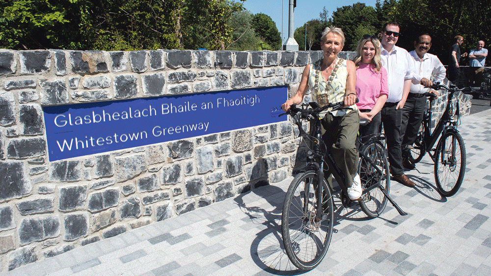 €2m Whitestown Greenway links Sean Walsh Park and Killinarden