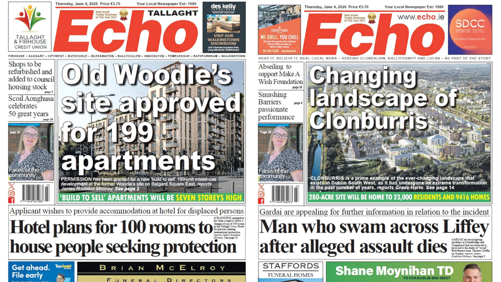 The Echo Newspaper, June 4th, 2026 – Tallaght Edition