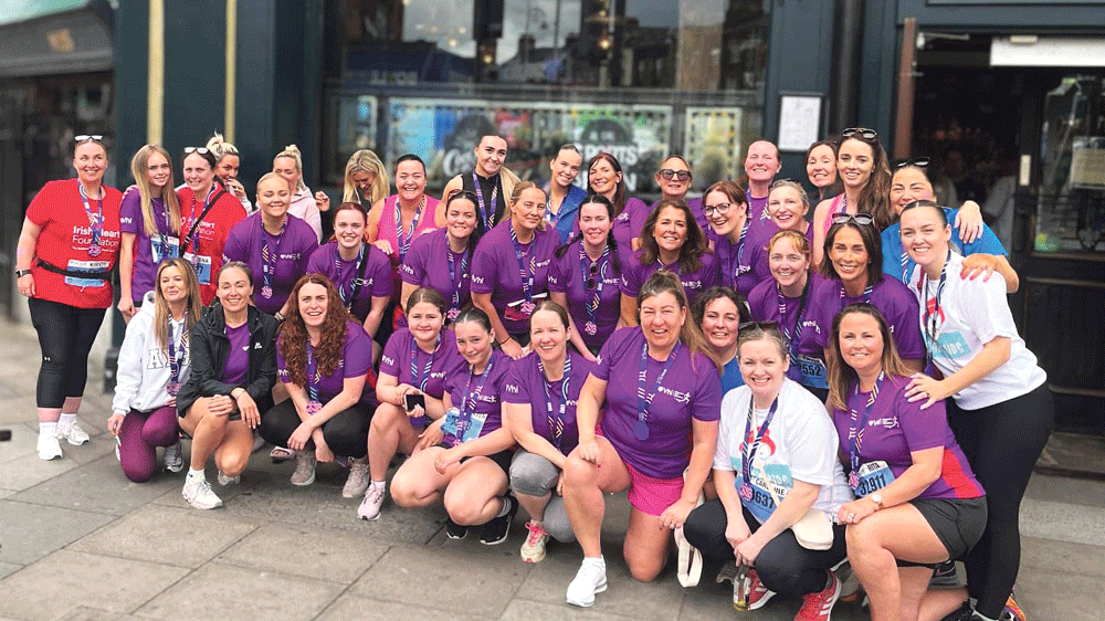 ‘Quite emotional’ for GAA members at mini marathon